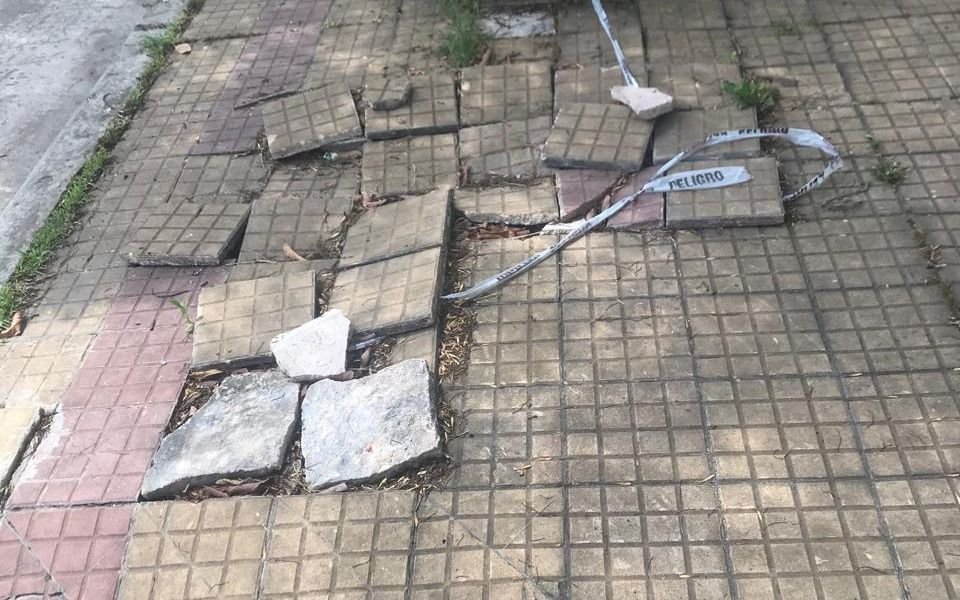 Una de cal y otra de arena para un platense: "Repararon la pérdida pero dejaron un pozo enorme"