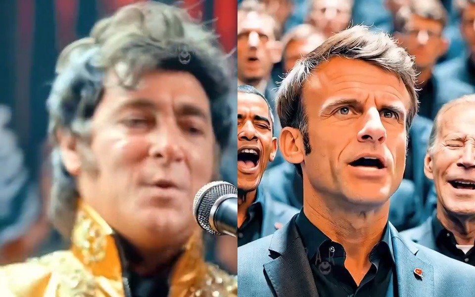 Milei, Trump, Macron, Lula, Xi Jinping, Biden y Zelenski celebran la navidad cantando