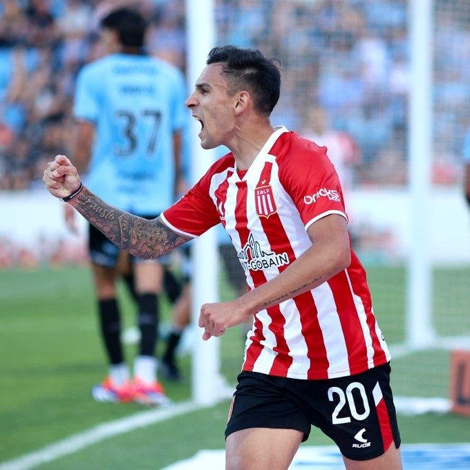 Meza consiguió su primer gol con la del Pincha y le apunta a Santiago