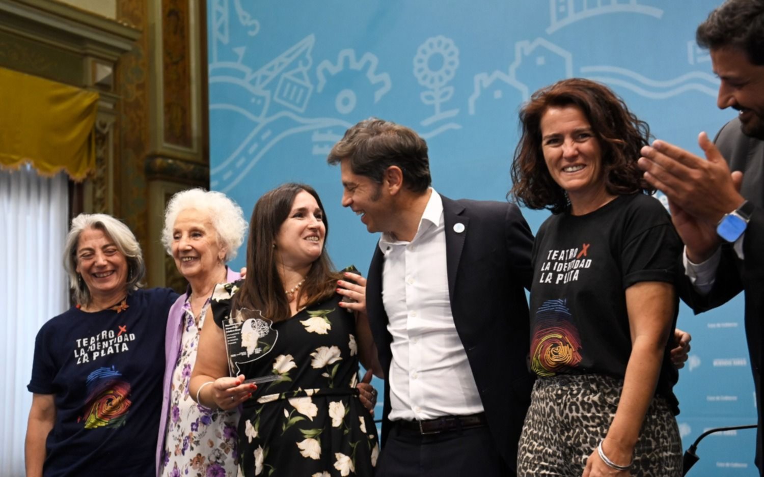 Axel Kicillof encabezó el acto por el Día Internacional de los Derechos Humanos