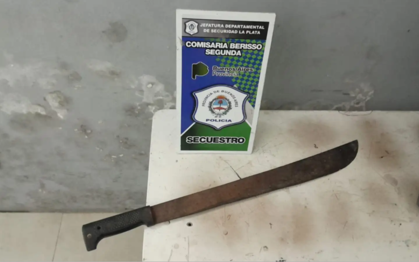 Violencia de género en Berisso: un hombre atacó a su pareja a machetazos