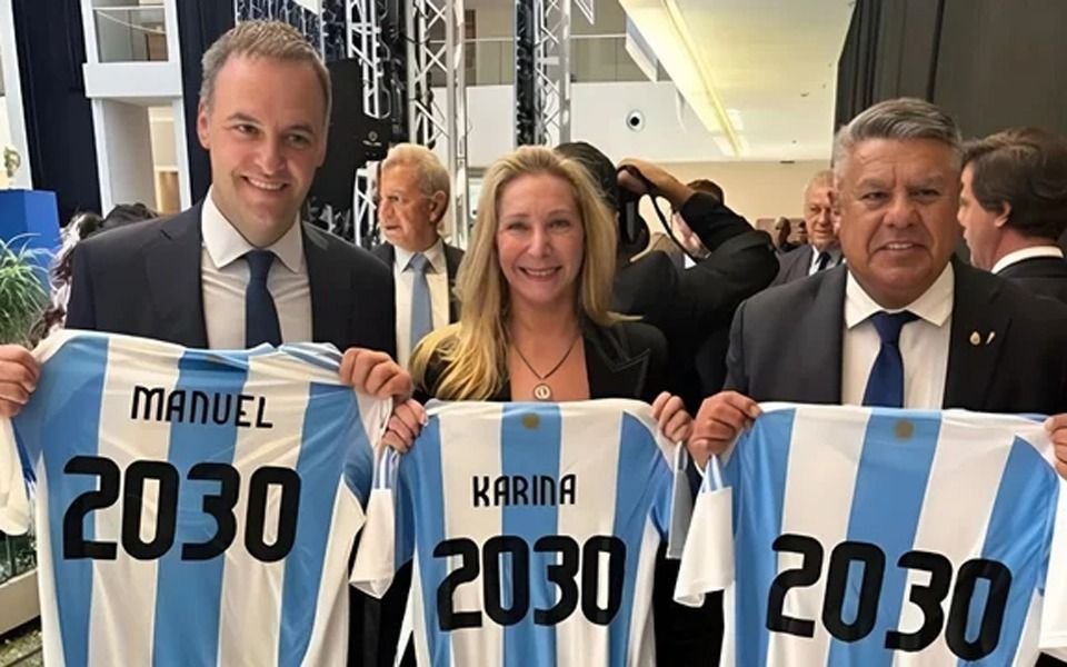 La foto de Karina Milei y Chiqui Tapia: ¿Tregua en medio de la guerra AFA y Gobierno?