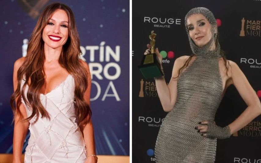 Sorprendente: Pampita contó sobre su reacción con Natalia Oreiro en los Martín Fierro de la Moda