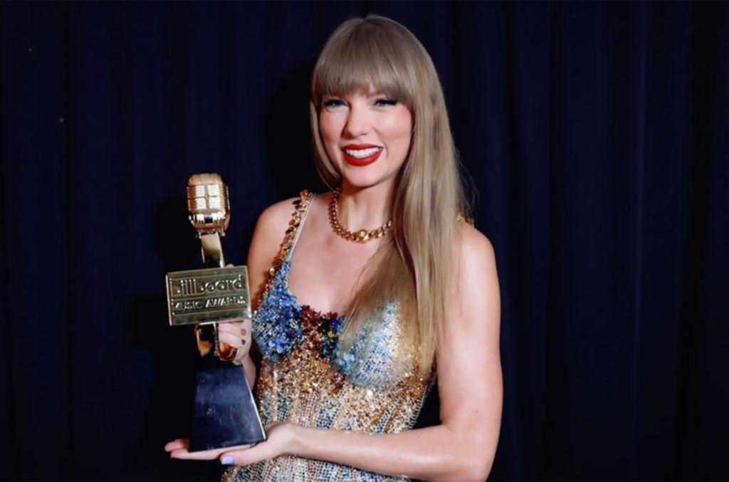 La chica de los récords: Taylor brilló en los Billboard