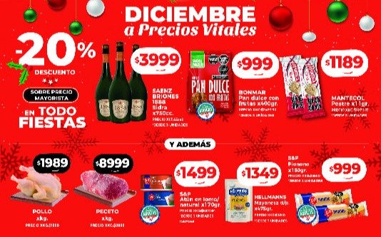 Las mejores ofertas navideñas, están en VITAL