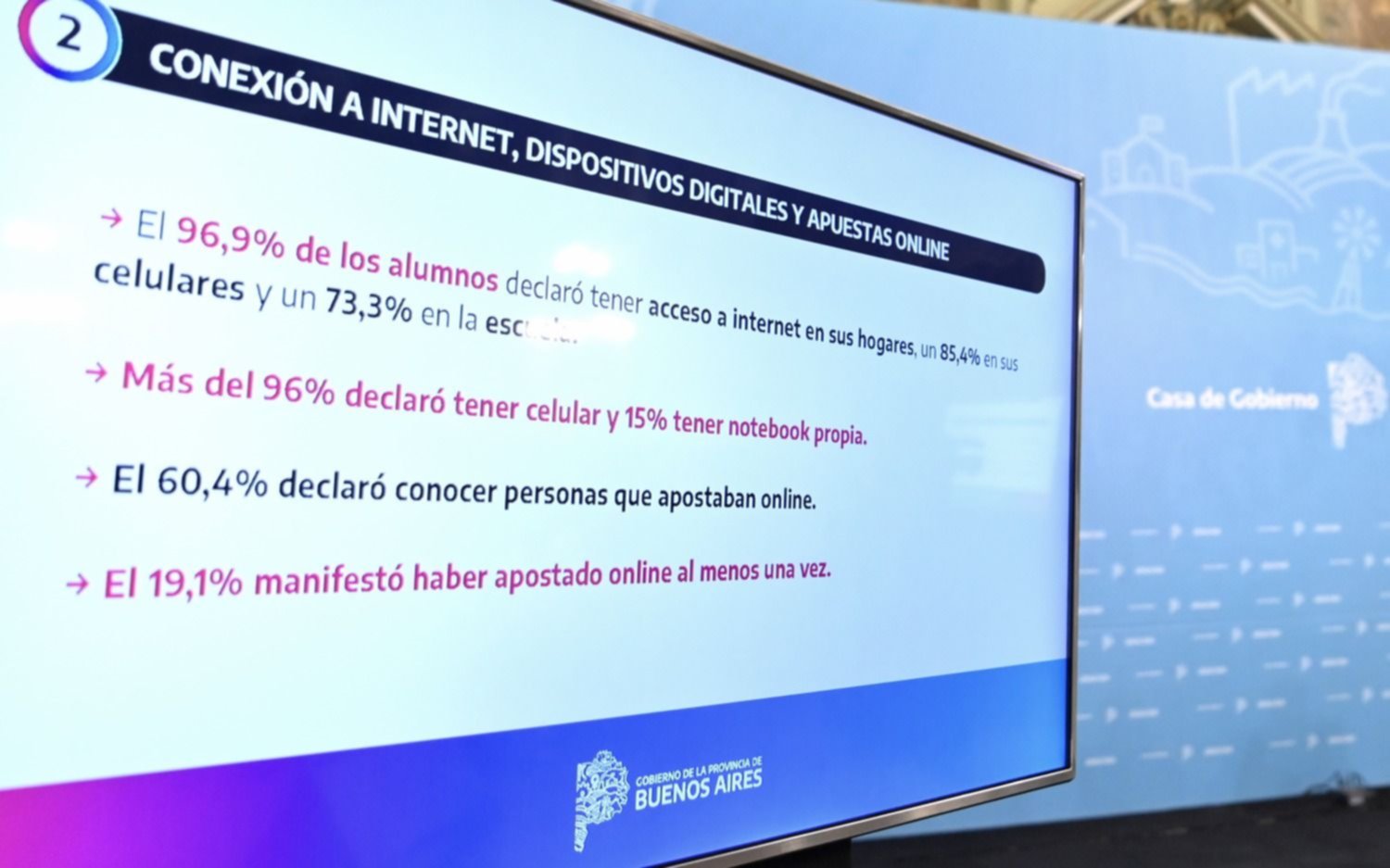 En Provincia, el 4% de los alumnos son "apostadores frecuentes" y pedirán datos biométricos