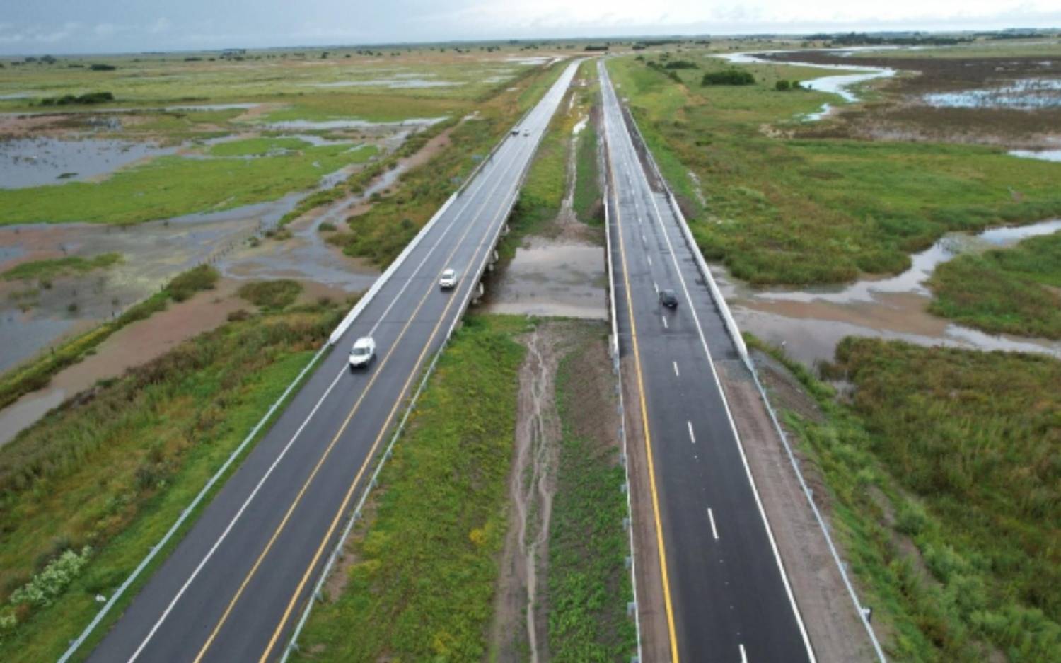 Avanzan obras en rutas de la provincia hacia la costa atlántica