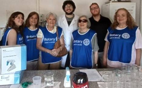 El Rotary Club y un aporte al Taller de Aguas de la UNLP