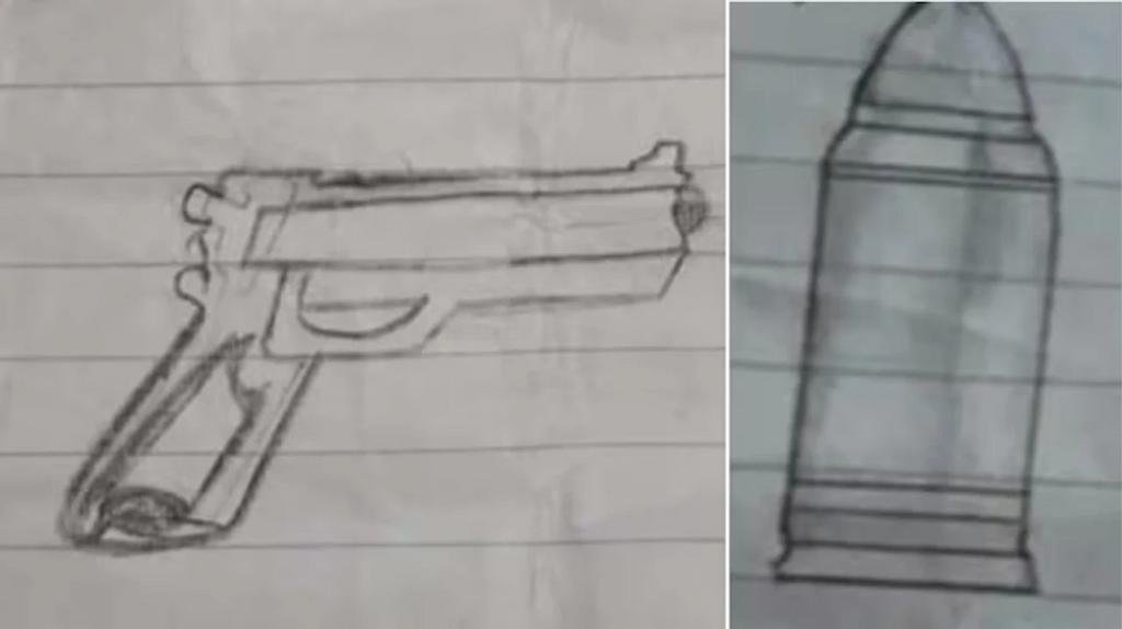 Pánico en una escuela de Varela por un arma y una nota en ruso