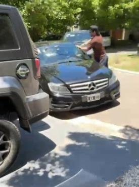 Violencia urbana en un barrio privado de Pilar