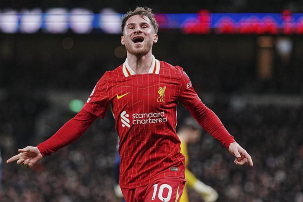 Liverpool le dio tremenda paliza al Tottenham