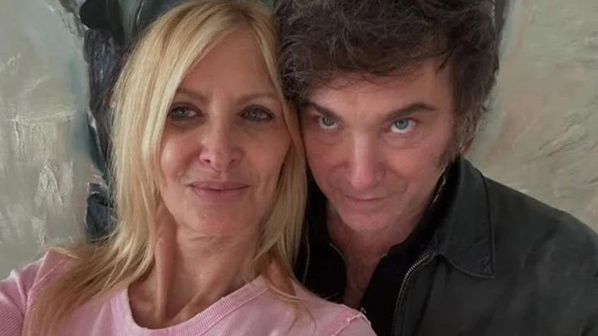 En la previa, Yuyito publicó una foto con Milei