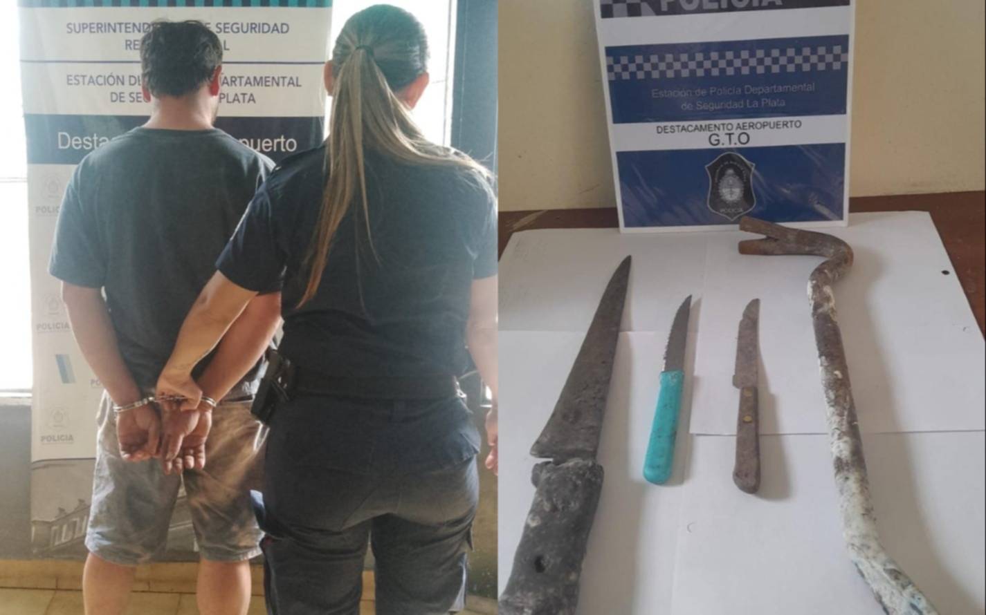 Barrio Aeropuerto: violó la perimetral y amenazó a su ex con una barreta de hierro