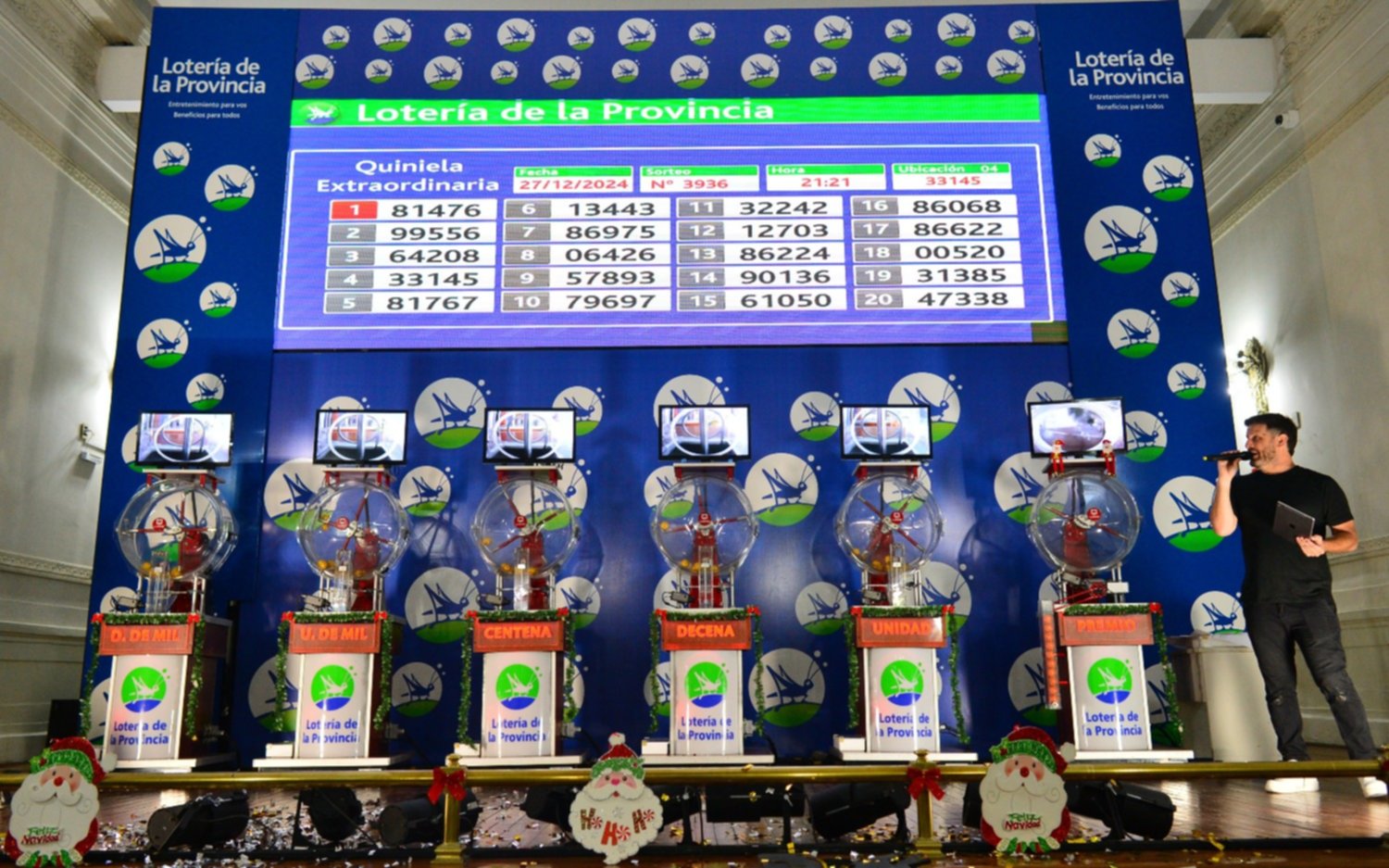 Se sorteó el Gordo de Navidad 2024 y uno de los números ganadores se vendió en Ensenada 