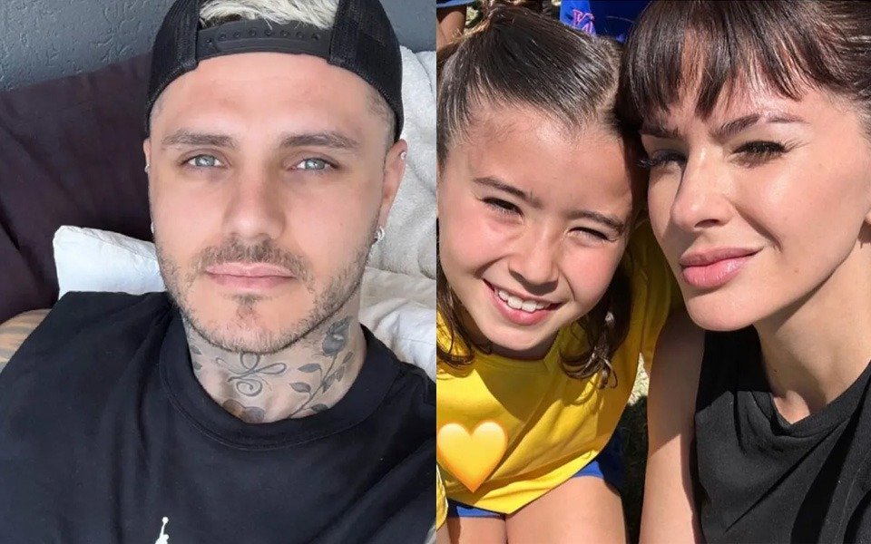 El gesto de Rufina, la hija de la China Suárez, con Mauro Icardi en las redes 