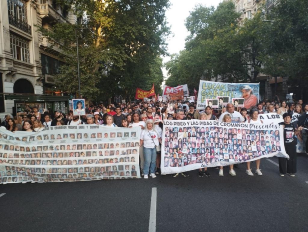 Cromañón, 20 años: el homenaje con familiares y sobrevivientes