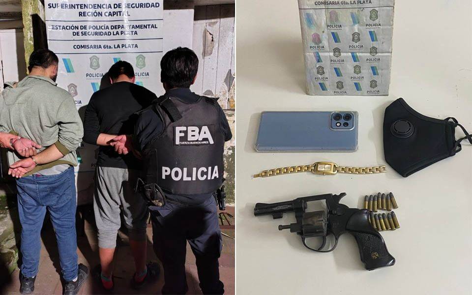 La Plata: le apuntaron a una mujer para robarle el auto y cayeron tras una persecución