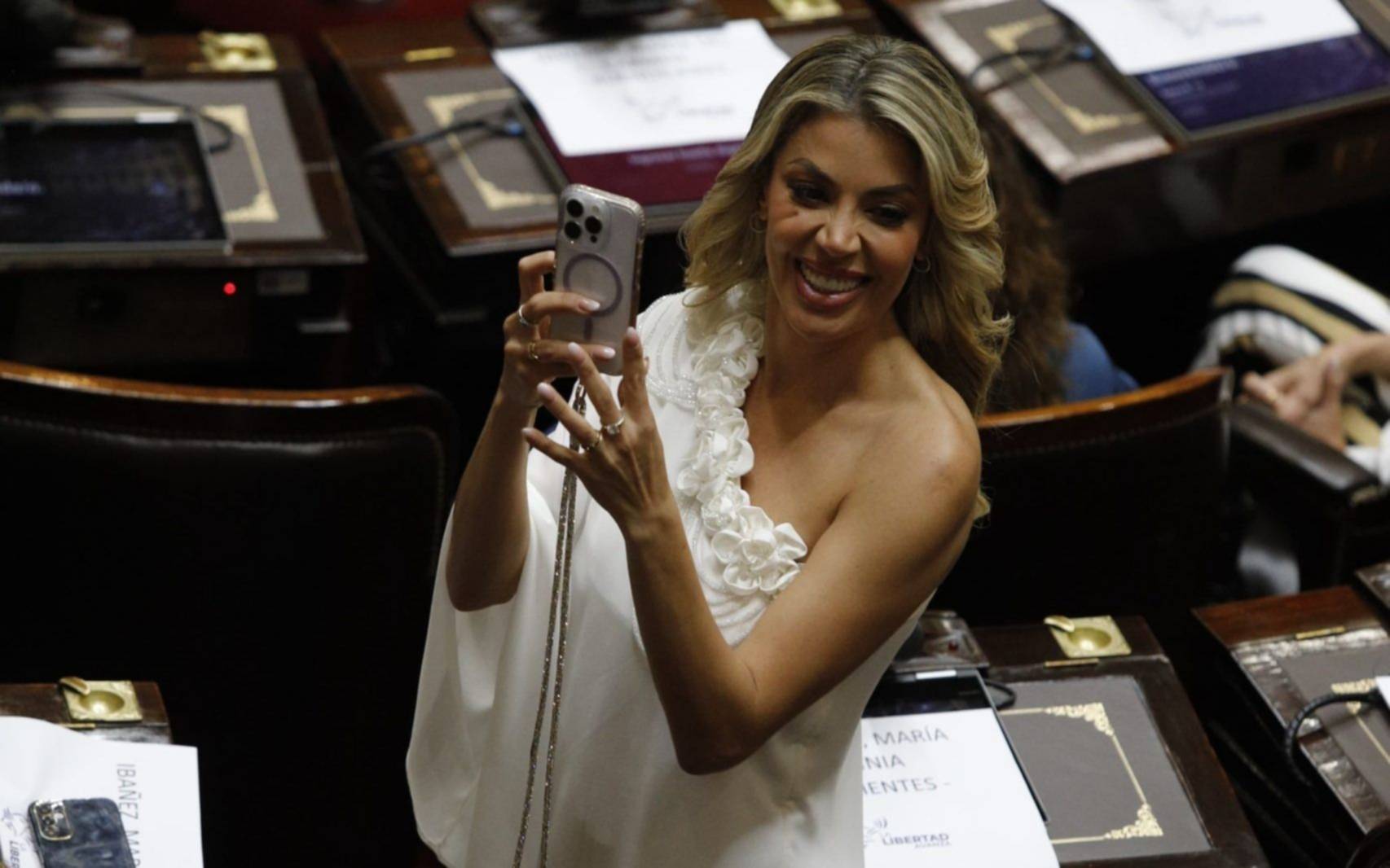 Guerra de cánticos, provocaciones y discursos de tribuna en la jura de diputados, con Milei de espectador