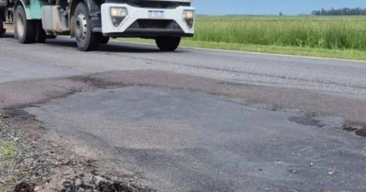 Un informe oficial confirmó el mal estado de la ruta nacional Nº3 | El Dia