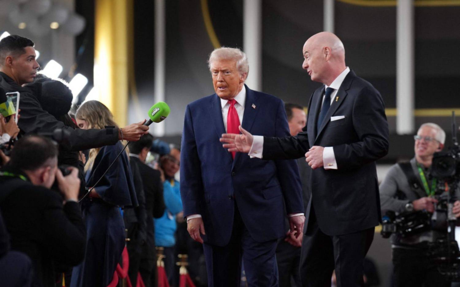 Donald Trump habló de Argentina en el Sorteo del Mundial 2026