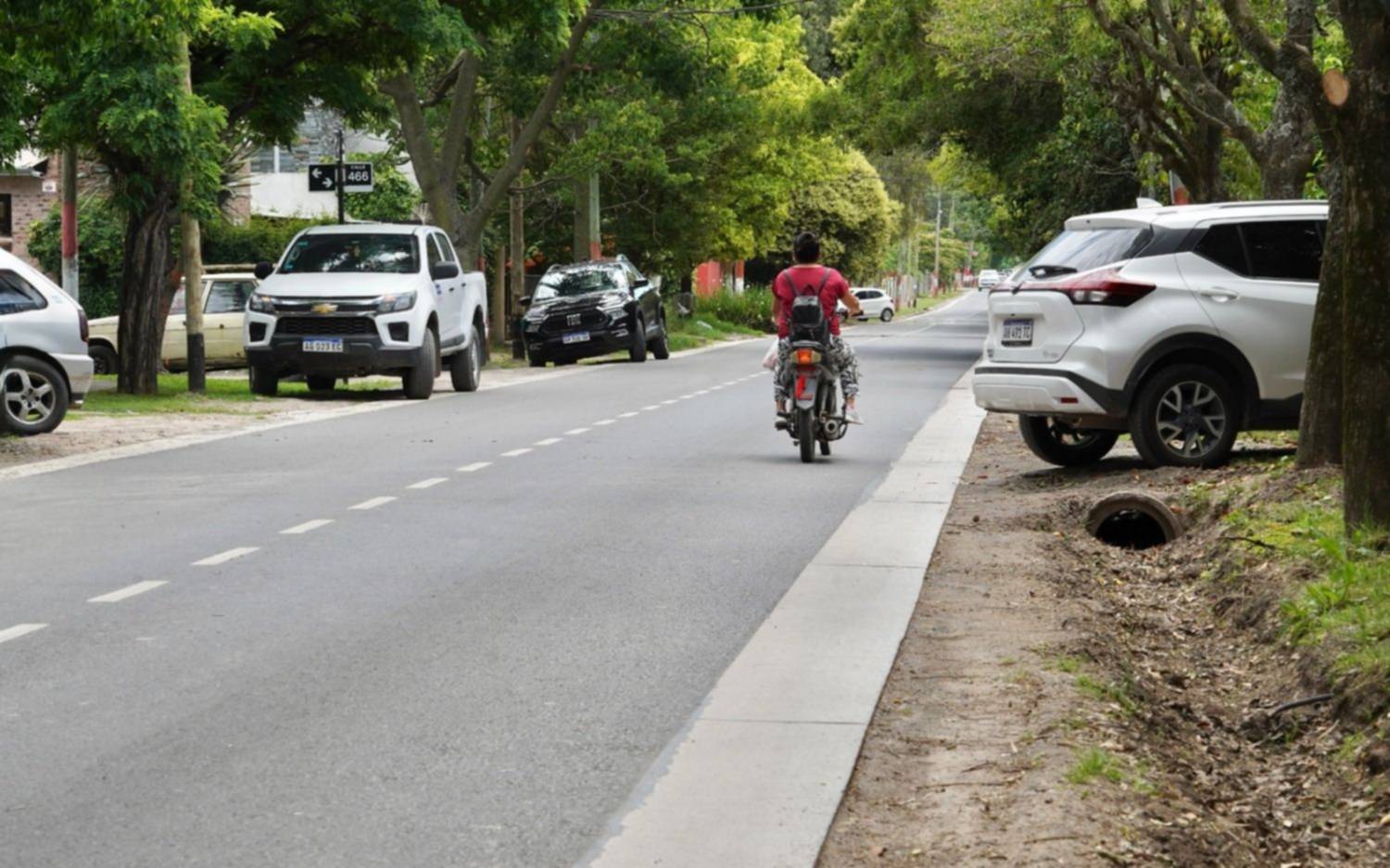 Inauguraron obras hidráulicas y asfalto en City Bell
