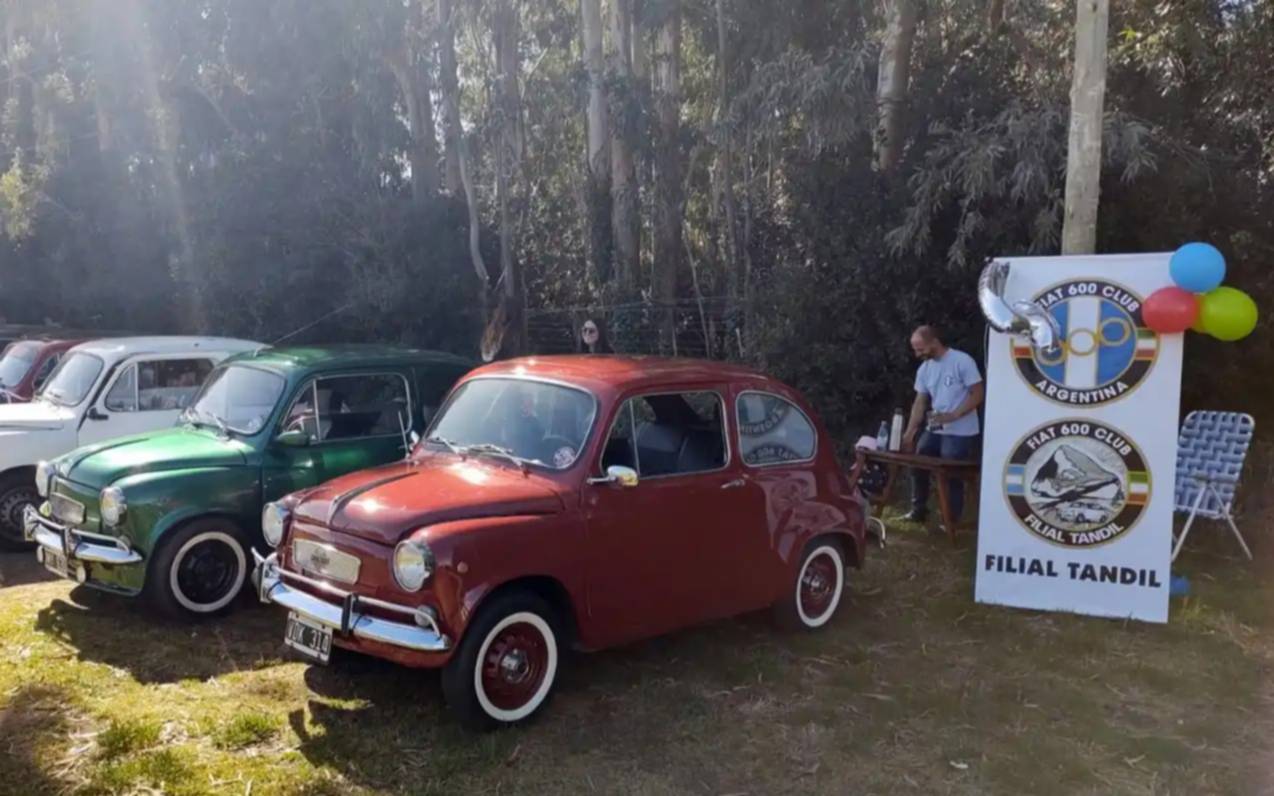 Tandil será sede de la séptima exposición especial de autos Fiat 600 este fin de semana