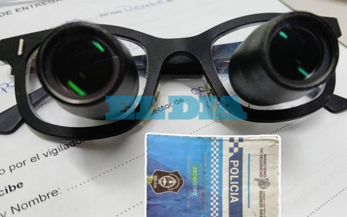 Detuvieron al hombre acusado de robar anteojos con lupa a un cardiólogo de La Plata