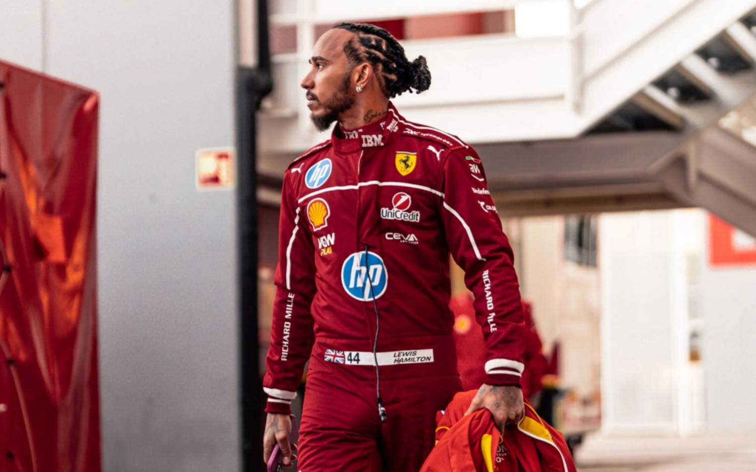 Lewis Hamilton y un récord negativo tras la temporada con Ferrari