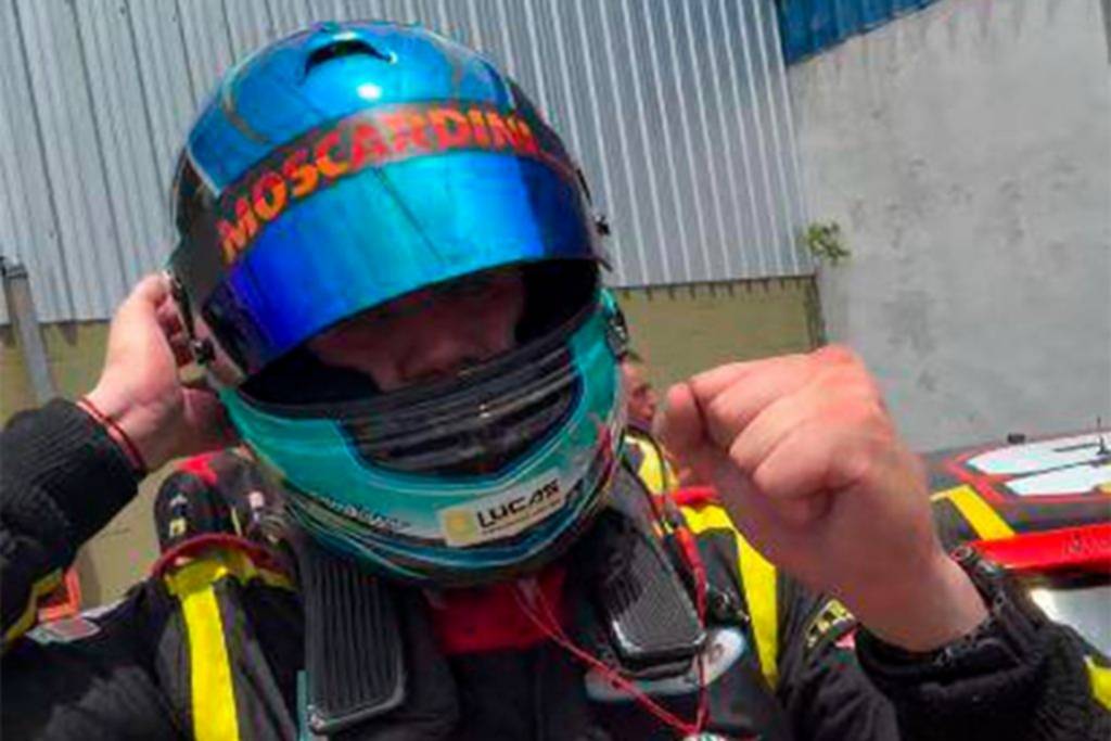 Moscardini: se graduó de piloto de Turismo Carretera
