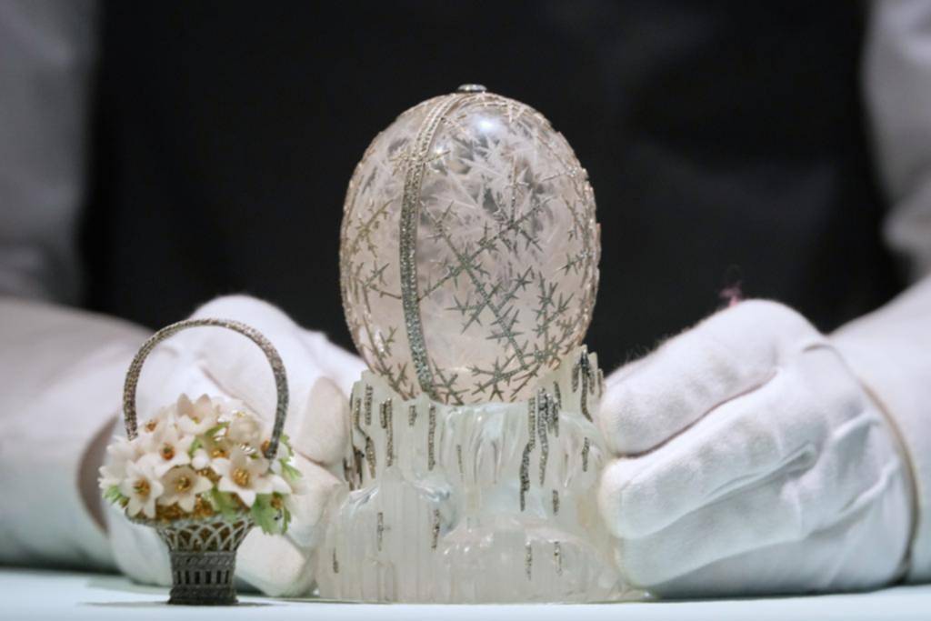 Los huevos de Fabergé, del lujo de los zares de Rusia a ventas récords