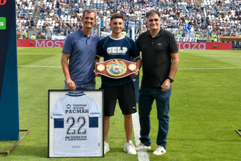 Agasajan al púgil Ayrton “Pacman” Giménez