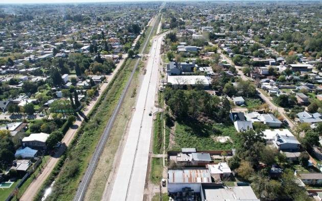 Habilitan un nuevo tramo de la Ruta Provincial 40 entre Marcos Paz y Merlo