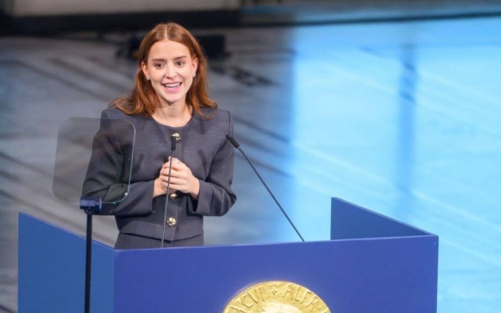 El Premio Nobel de la Paz a María Corina Machado: quién es Ana Corina Sosa, la joven que recibió la distinción