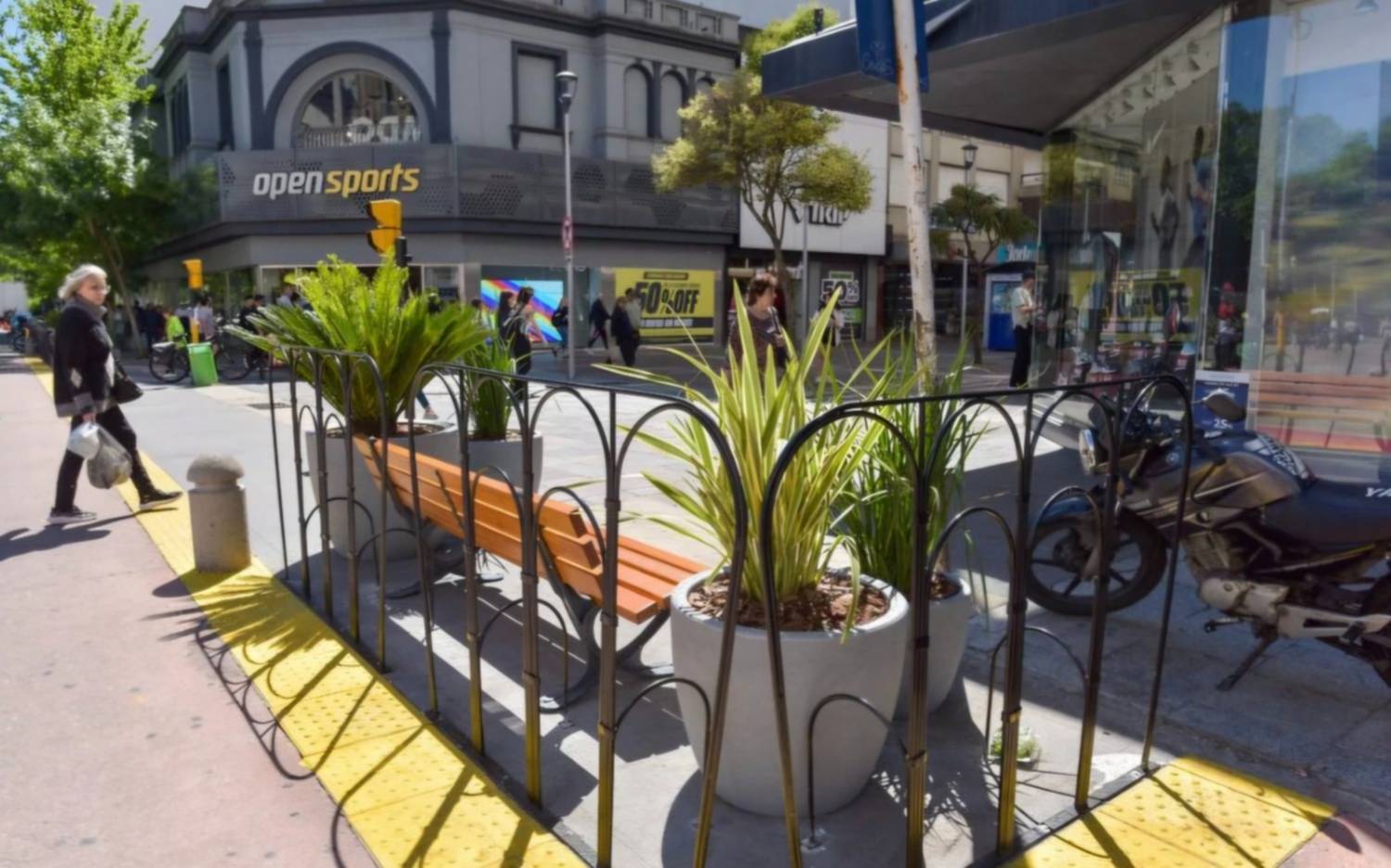 Mar del Plata avanza con una intervención urbana en San Martín y San Luis junto a Open Sports