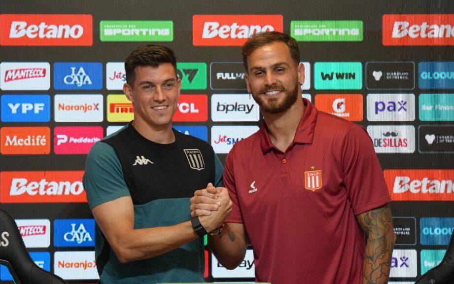 Ya se empieza a jugar la Final Estudiantes vs Racing: la conferencia de Leandro González Pírez y Agustín García Basso