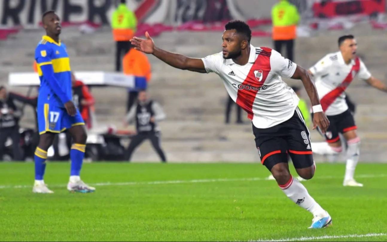 Miguel Borja le abrió la puerta a un llamado de Boca tras su salida de River: "Mi hermano es hincha"