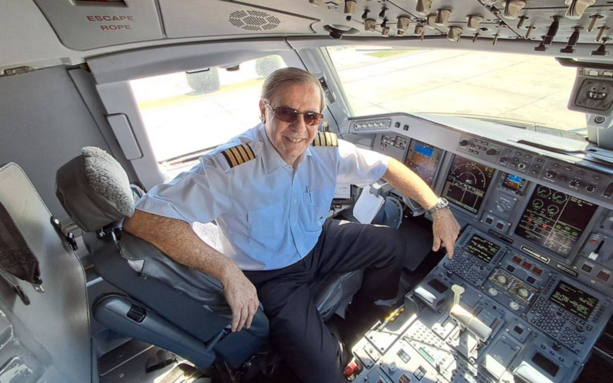 El piloto fanático del Pincha que tuvo su último viaje en avión a Santiago