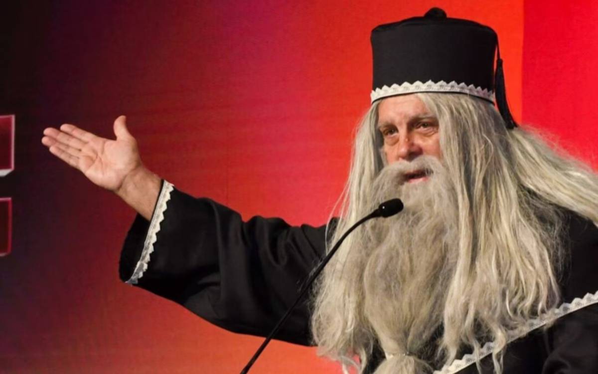 Martín Fierro de streaming: el motivo por el que Luis Ventura apareció vestido de Albus Dumbledore 