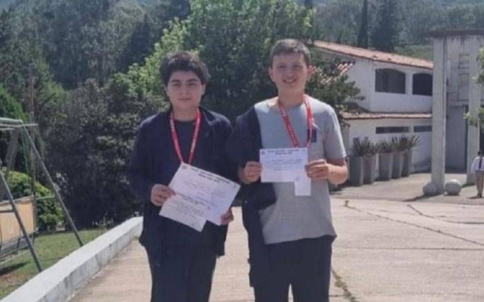 Orgullo platense: dos alumnos de Gonnet se destacaron en las Olimpiadas Matemáticas Argentinas