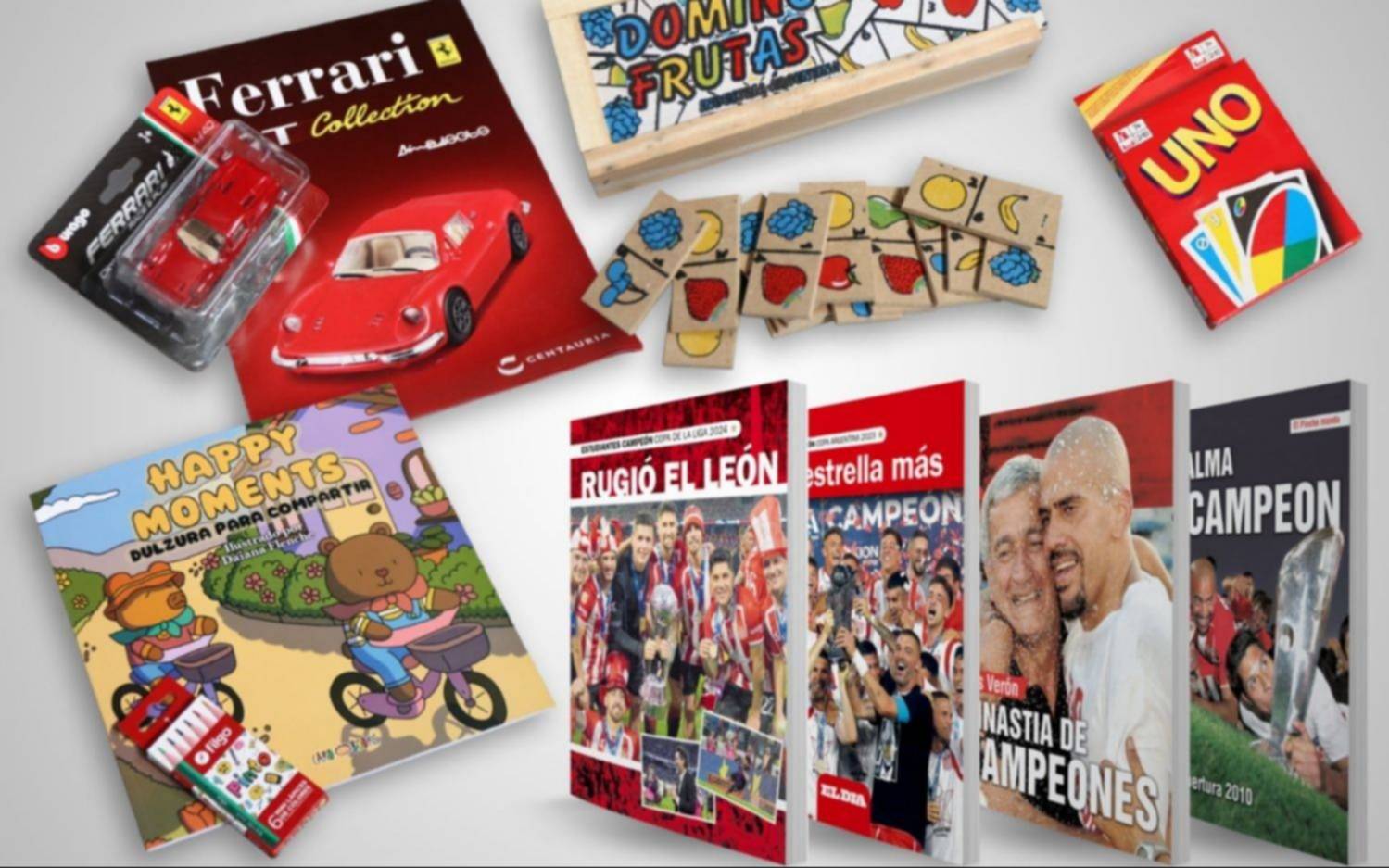 Libros, pósters y juegos de EL DIA a precios increíbles: mañana termina la preventa para suscriptores y el jueves se abre a todo público