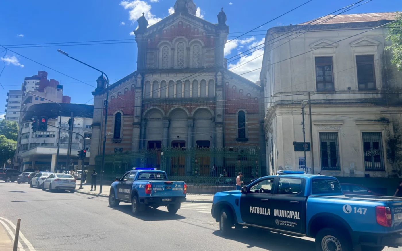 Alarma por un principio de incendio en el Colegio Sagrado Corazón de La Plata
