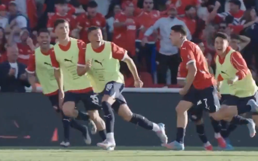 El golazo de Santiago Montiel en Independiente que ganó el Premio Puskas de la FIFA