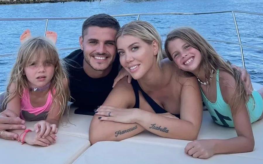 Wanda Nara y Mauro Icardi: conflicto en puerta por sus hijas en las Fiestas