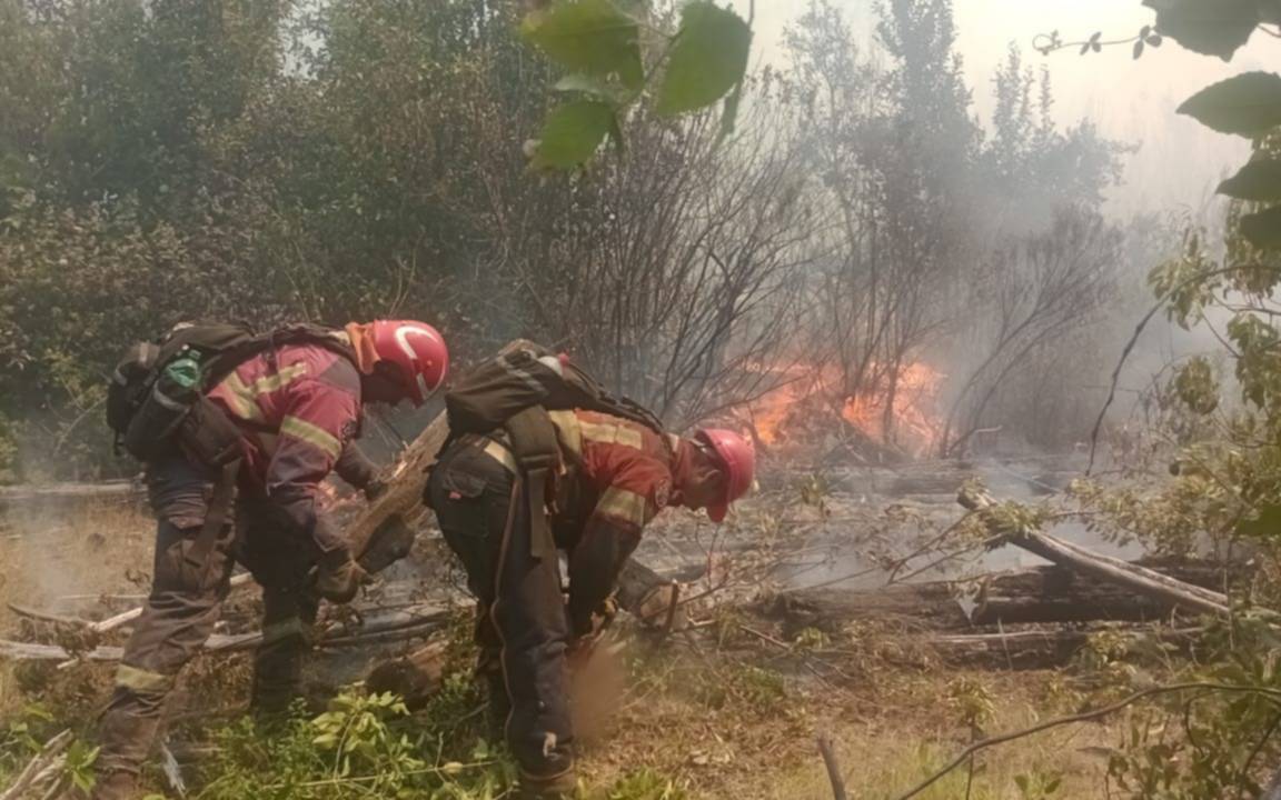 Chubut: tras dos semanas contuvieron incendios en El Turbio