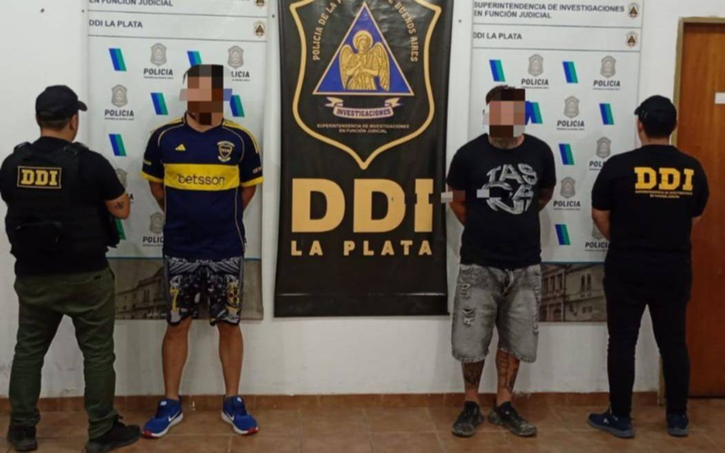 Cayeron "El Caco" y "Cartucho", acusados de robar, golpear y maniatar a una jubilada de 80 años en City Bell