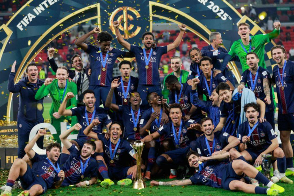 PSG campeón del mundo por primera vez