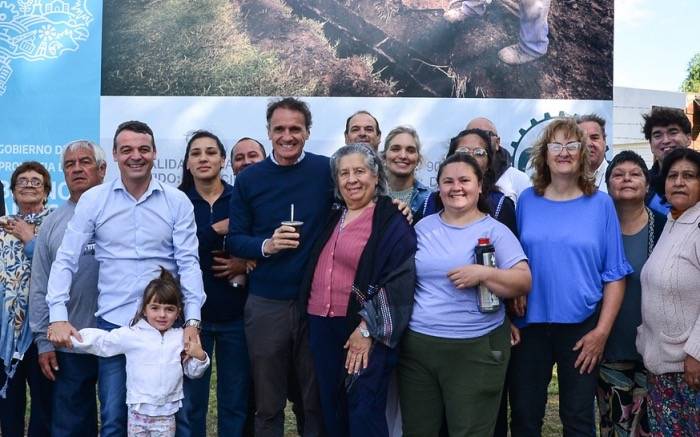 Arrecifes: Katopodis inauguró obras de agua potable en la localidad de Viña