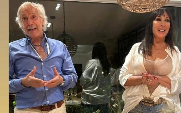 Pato Galmarini festejó sus 83 años: amoroso mensaje de Moria Casán, detalles y fotos del cumple    