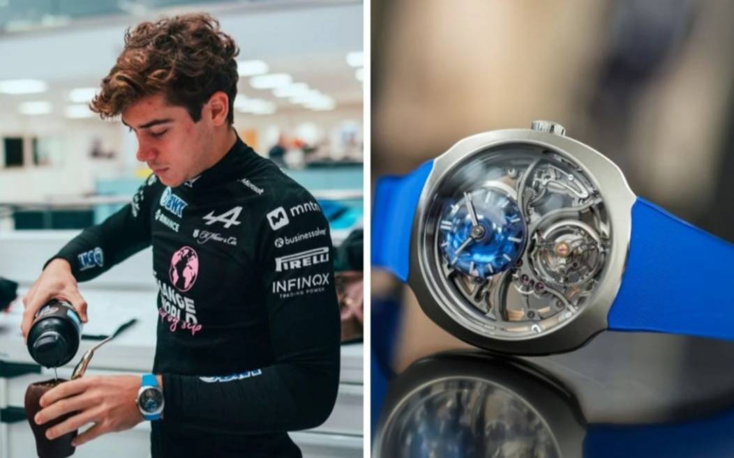 ¿Tenés hora? El modelo de reloj de Franco Colapinto, una joya suiza de máxima exclusividad, tope de gama 