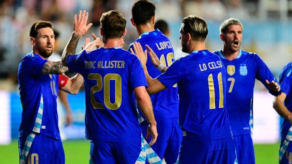 La Scaloneta, second in the national team ranking